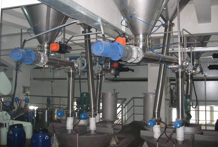 浙江納愛斯牙膏原料稱重配料系統1